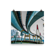Load image into Gallery viewer, New Westminster Sky Bridge 01 - Poster