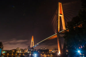 Sky Bridge at Night - Digital Download